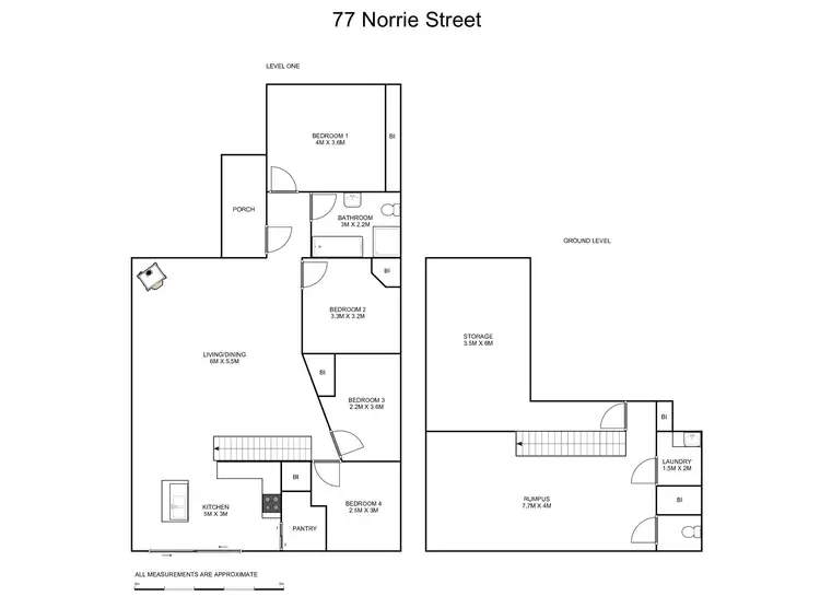 Floorplan of Homely house listing, 77 Norrie Street, South Grafton NSW 2460