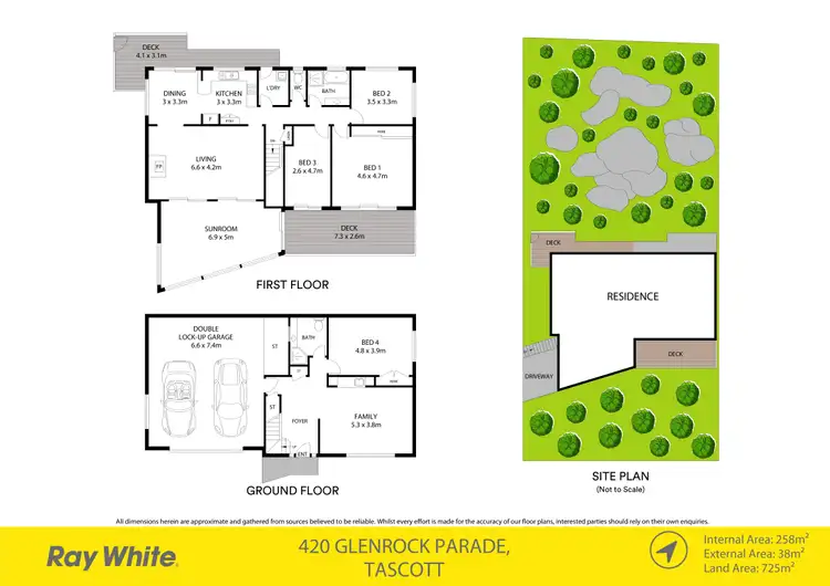 Floorplan of Homely house listing, 420 Glenrock Parade, Tascott NSW 2250