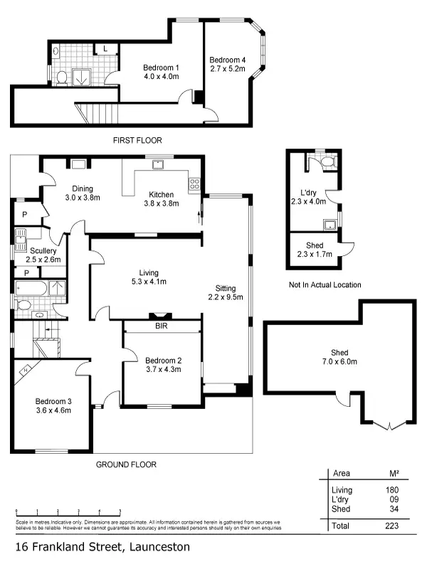 Floorplan of Homely house listing, 116 Frankland Street, Launceston TAS 7250