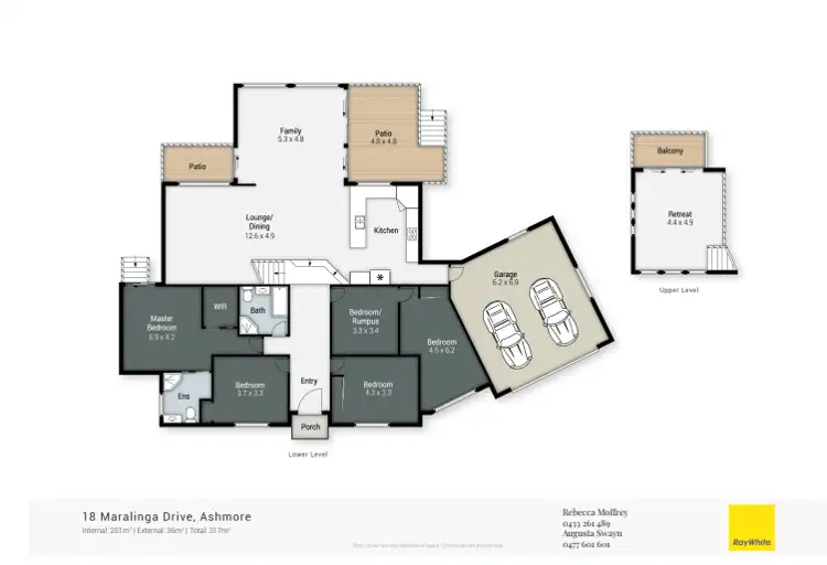 Floorplan of Homely other listing, 18 Maralinga Drive, Ashmore QLD 4214