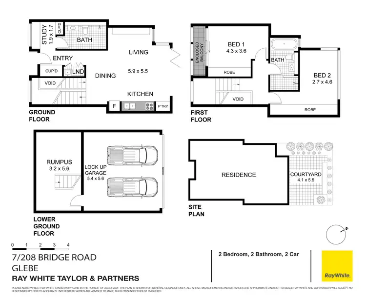 Floorplan of Homely apartment listing, 7/208 Bridge Road, Glebe NSW 2037