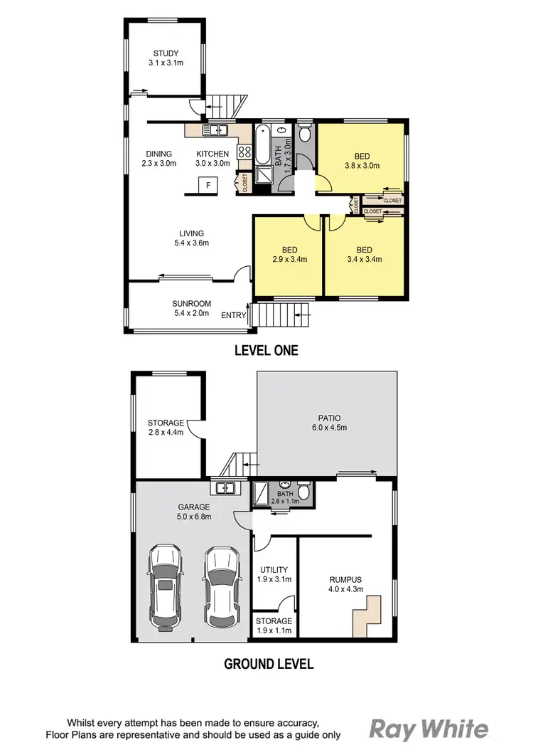 Floorplan of Homely house listing, 4 Ure Street, Wynnum QLD 4178