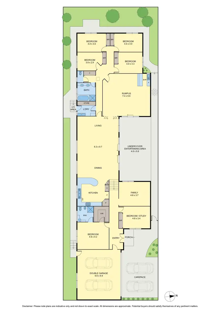 Floorplan of Homely house listing, 18 Dowding Close, Fawkner VIC 3060