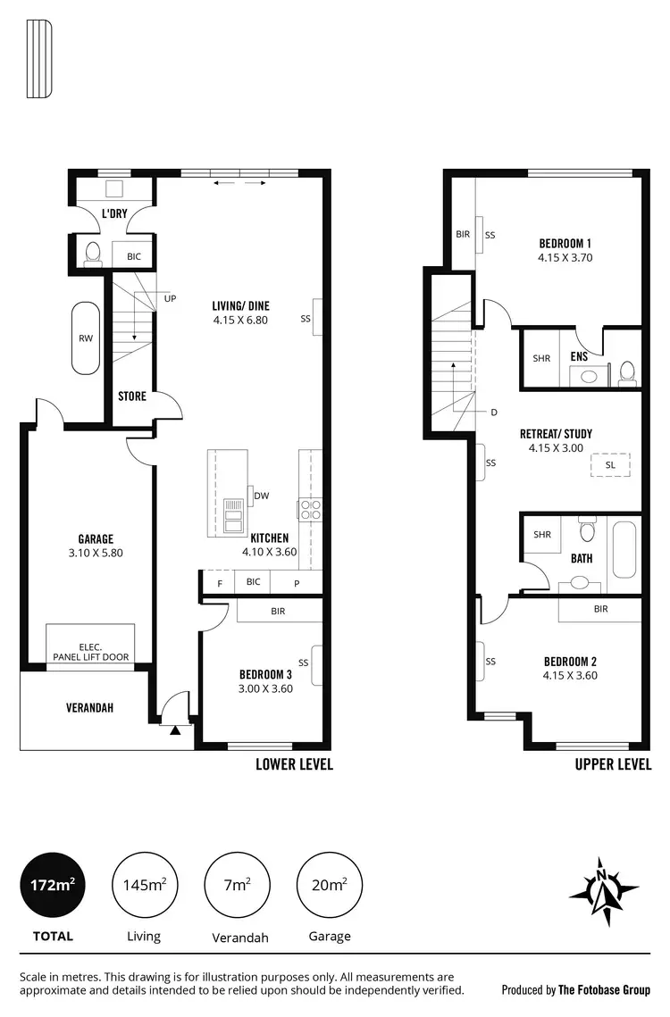 Floorplan of Homely house listing, 49B Garfield Avenue, Kurralta Park SA 5037