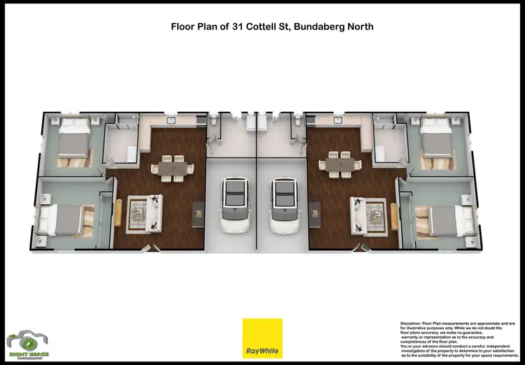 Floorplan of Homely unit listing, 31 Cottell Street, Bundaberg North QLD 4670