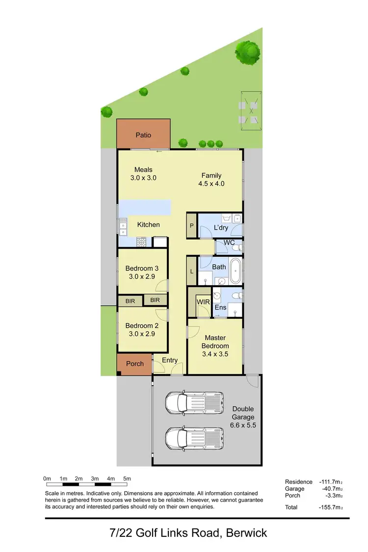 Floorplan of Homely unit listing, 7/22 Golf Links Road, Berwick VIC 3806