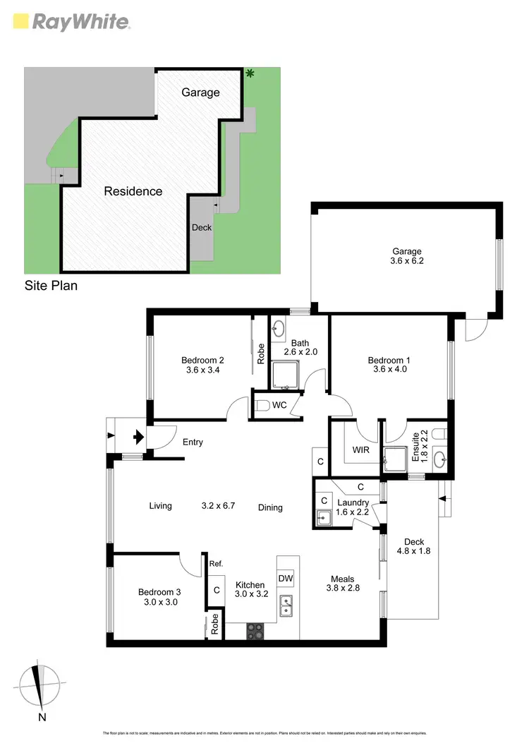 Floorplan of Homely unit listing, 2/9 Harlington Street, Clayton VIC 3168