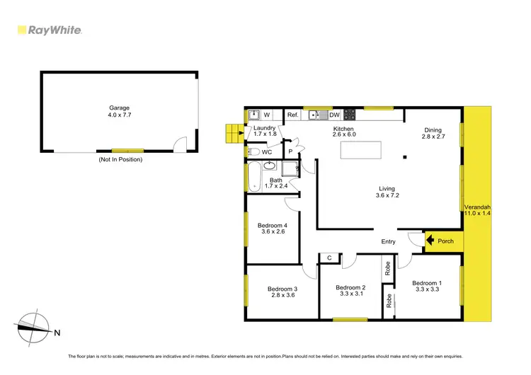 Floorplan of Homely house listing, 26 Canberra Grove, Lalor VIC 3075