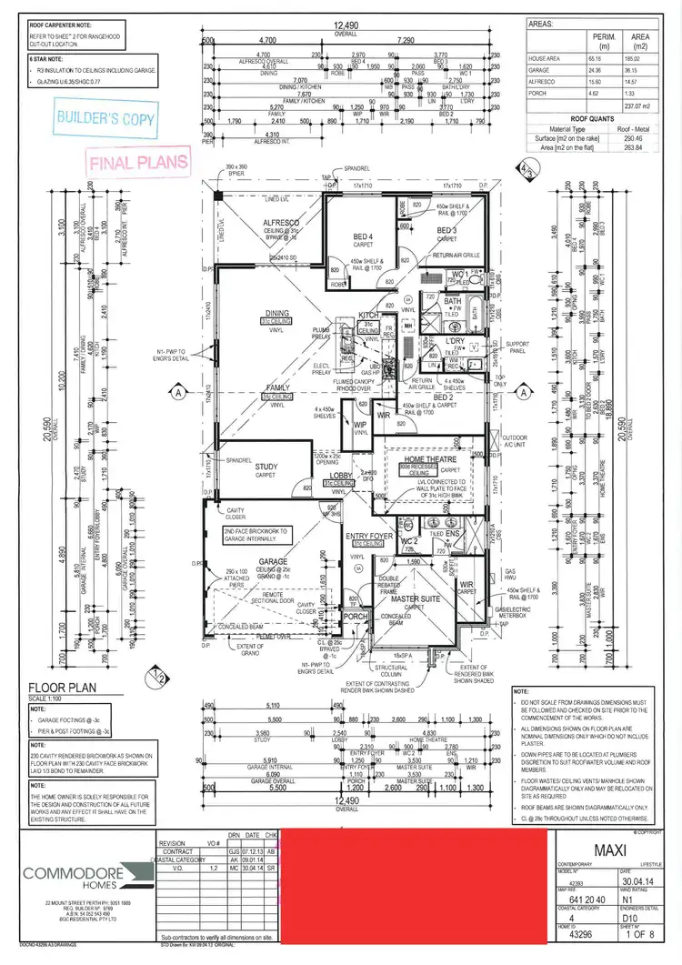 Floorplan of Homely house listing, 26 Pipistrelle Avenue, Baldivis WA 6171