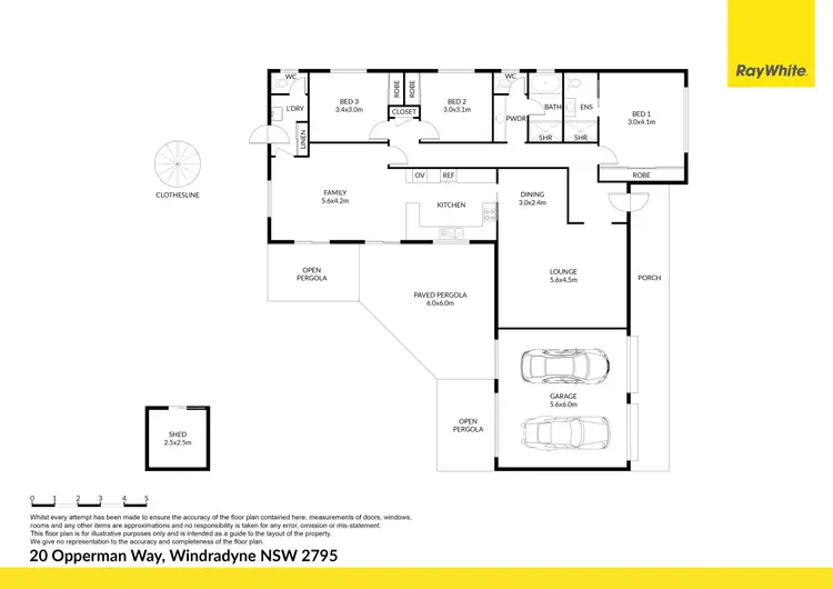 Floorplan of Homely house listing, 20 Opperman Way, Windradyne NSW 2795