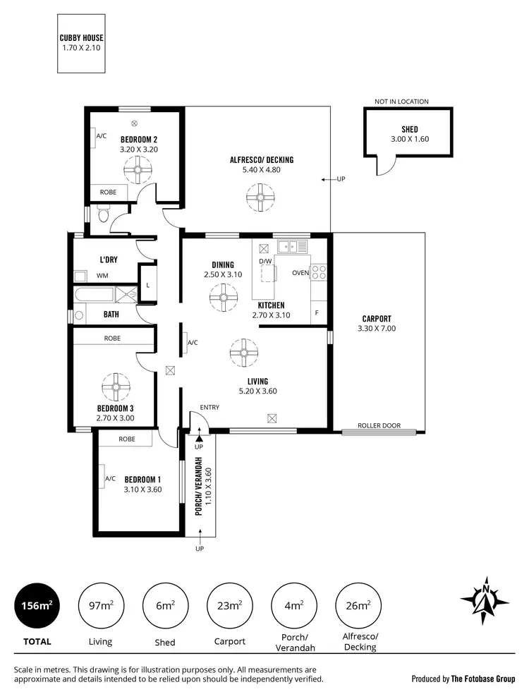 Floorplan of Homely house listing, 28 Halsey Road, Fulham SA 5024