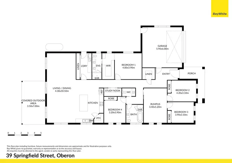 Floorplan of Homely house listing, 39 Springfield Street, Oberon NSW 2787