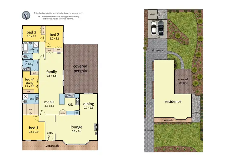 Floorplan of Homely house listing, 6 St Andrews Close, Croydon VIC 3136