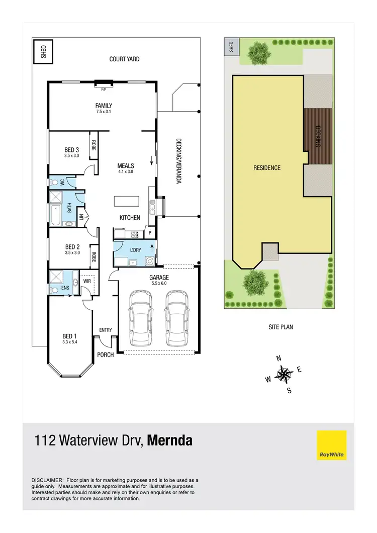 Floorplan of Homely house listing, 112 Waterview Drive, Mernda VIC 3754