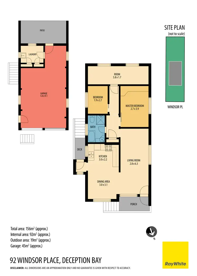 Floorplan of Homely house listing, 92 Windsor Place, Deception Bay QLD 4508