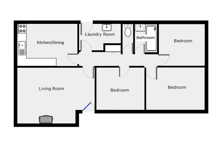 Floorplan of Homely house listing, 20 Brian Crescent, Mildura VIC 3500