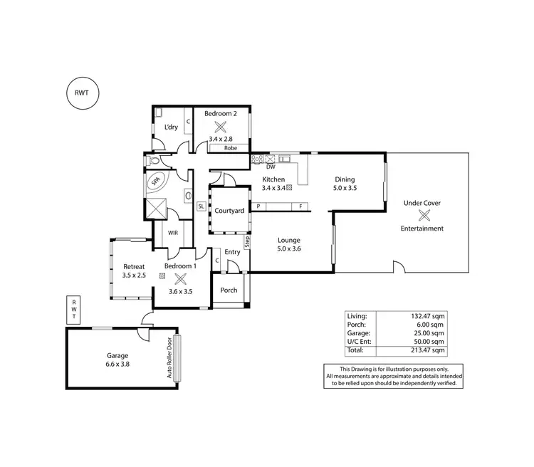 Floorplan of Homely house listing, 23 Westminster Avenue, Fulham Gardens SA 5024