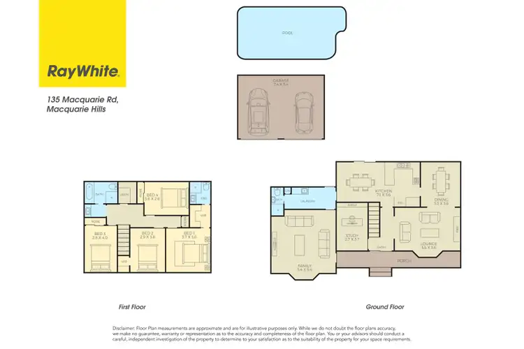 Floorplan of Homely house listing, 135 Macquarie Road, Macquarie Hills NSW 2285