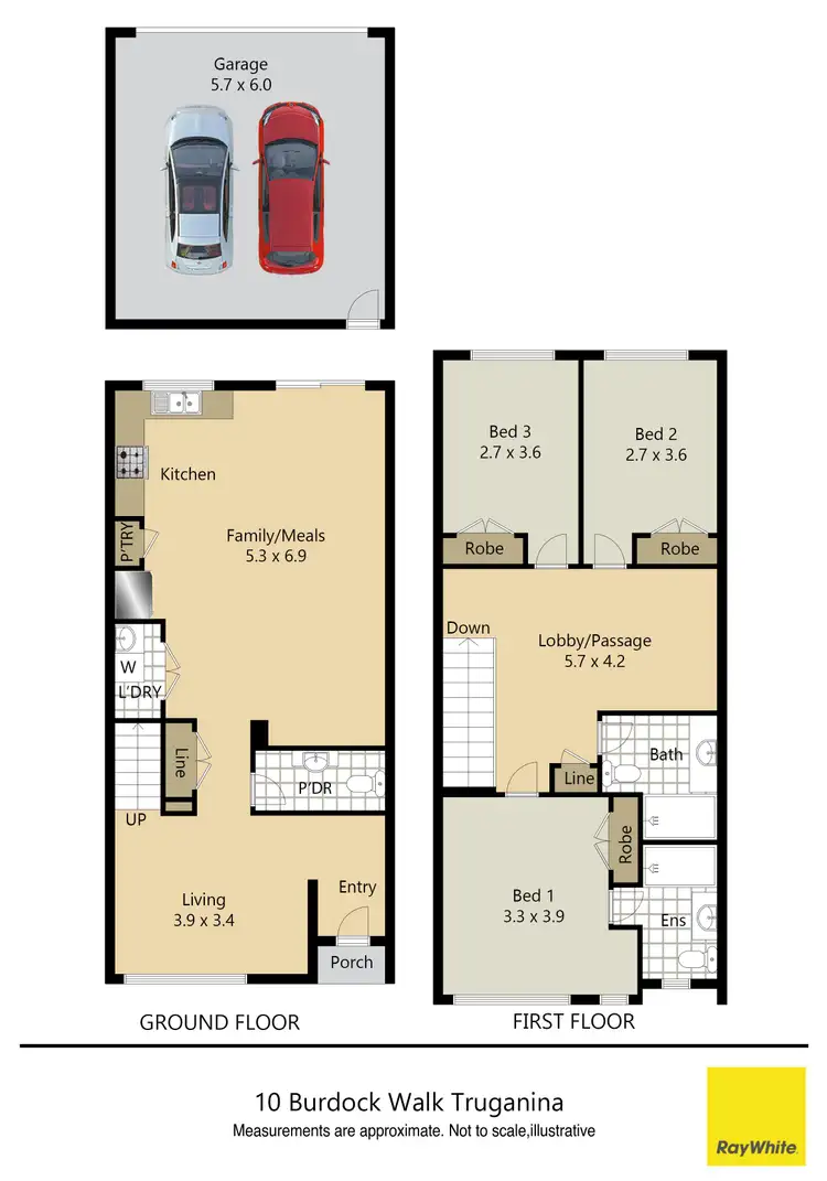 Floorplan of Homely house listing, 10 Burdock Walk, Truganina VIC 3029