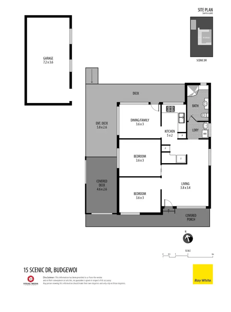 Floorplan of Homely house listing, 15 Scenic Drive, Budgewoi NSW 2262