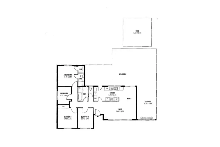 Floorplan of Homely house listing, 24 Dauntless Crescent, Elizabeth Downs SA 5113