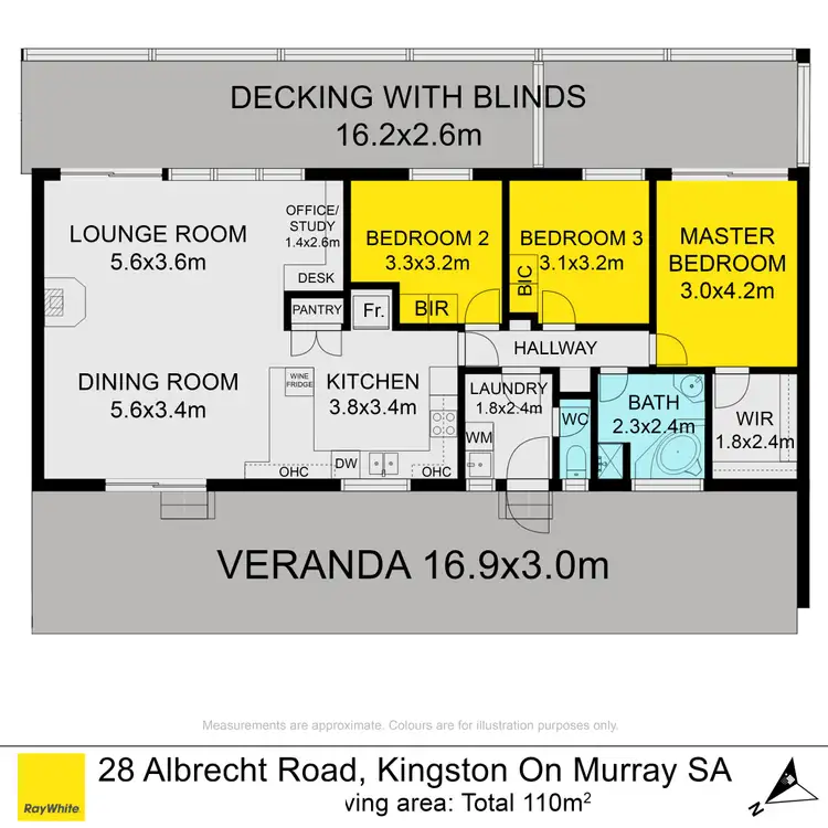 Floorplan of Homely house listing, 28 Albrecht Road, Kingston On Murray SA 5331