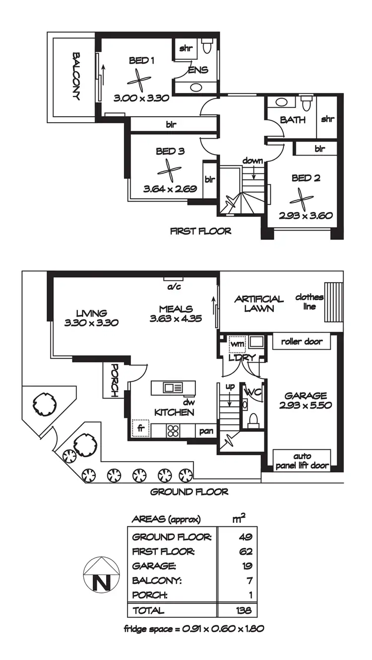 Floorplan of Homely house listing, 16 Greenview Place, Blakeview SA 5114