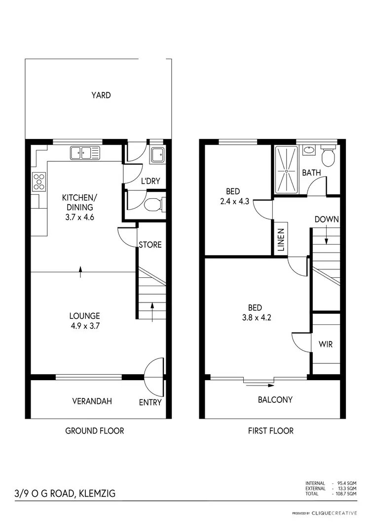 Floorplan of Homely house listing, 3/9 O G Road, Klemzig SA 5087