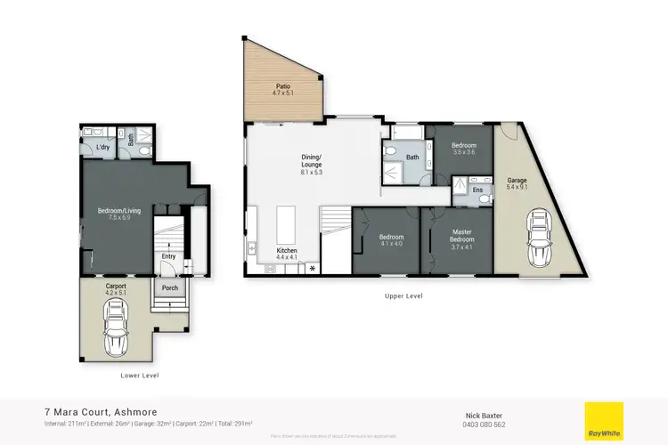 Floorplan of Homely house listing, 7 Mara Court, Ashmore QLD 4214