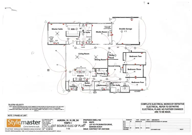 Floorplan of Homely house listing, 305 Freshwater Drive, Banksia Beach QLD 4507