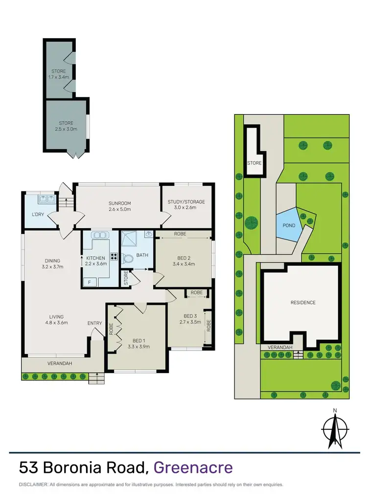 Floorplan of Homely house listing, 53 Boronia Road, Greenacre NSW 2190