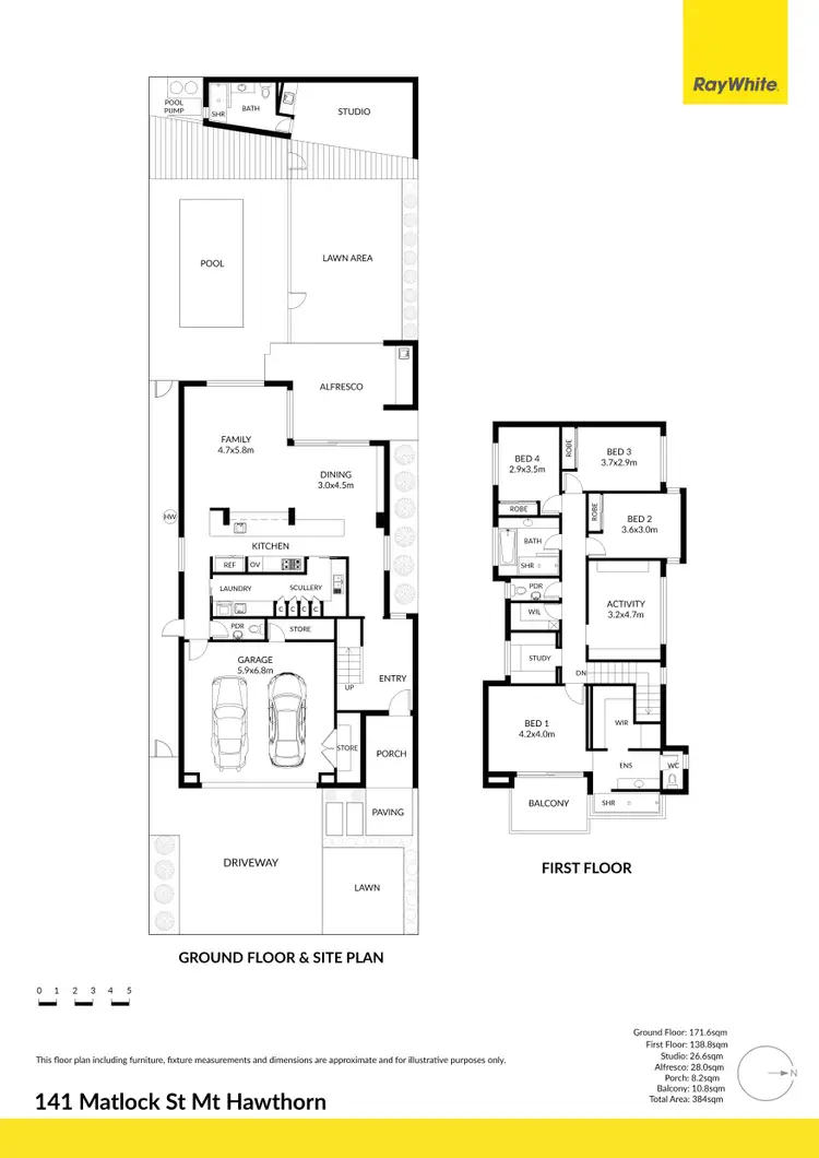 Floorplan of Homely house listing, 141 Matlock Street, Mount Hawthorn WA 6016