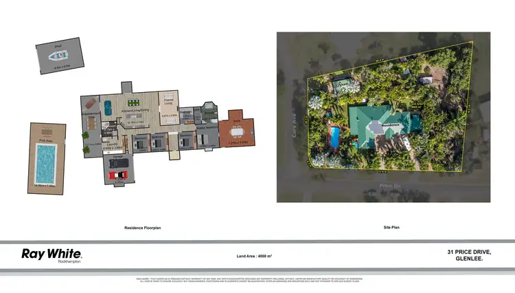 Floorplan of Homely house listing, 31 Price Drive, Glenlee QLD 4711