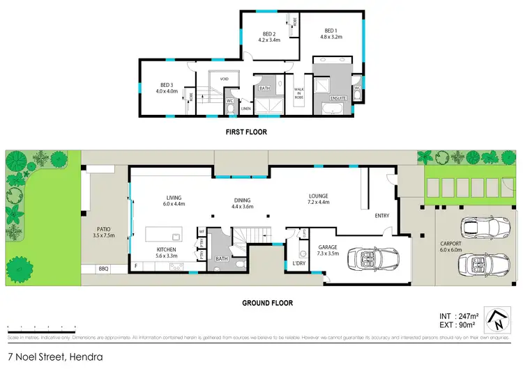Floorplan of Homely house listing, 7 Noel Street, Hendra QLD 4011
