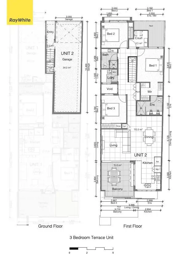 Floorplan of Homely townhouse listing, 10/2 Mantra Esplanade, Birtinya QLD 4575