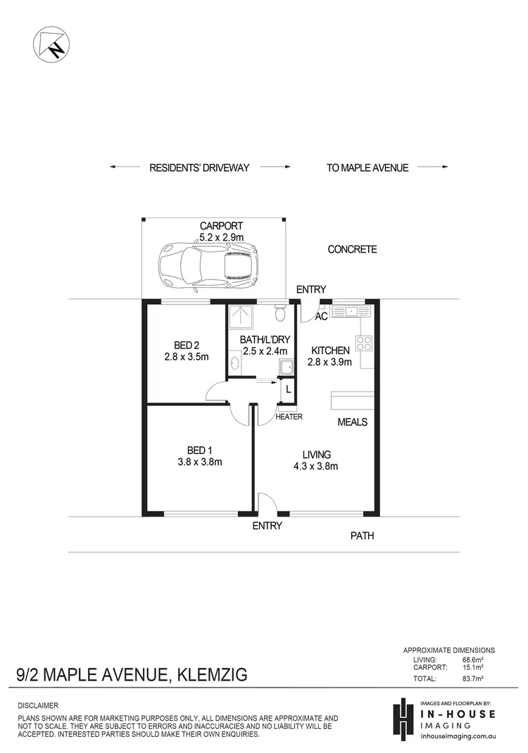Floorplan of Homely house listing, 9/2 Maple Avenue, Klemzig SA 5087