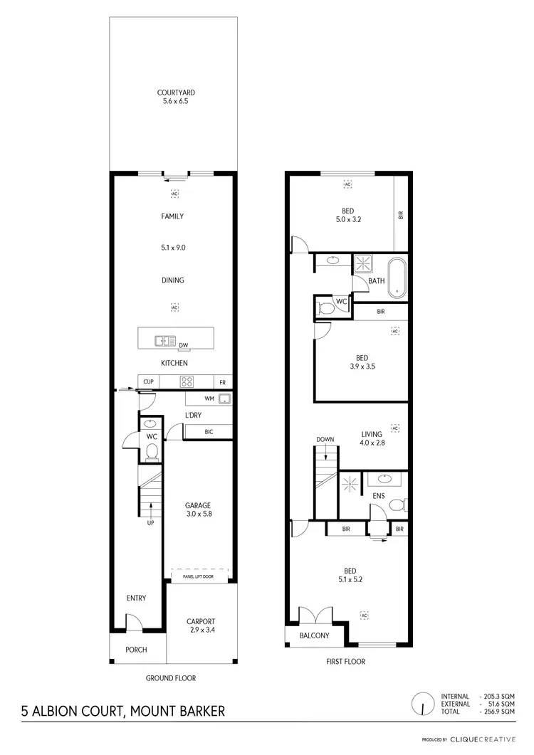 Floorplan of Homely house listing, 5 Albion Court, Mount Barker SA 5251