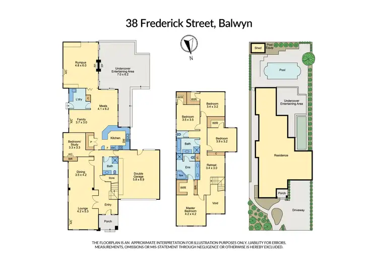 Floorplan of Homely house listing, 38 Frederick Street, Balwyn VIC 3103