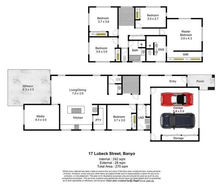 Floorplan of Homely house listing, 17 Lubeck Street, Banyo QLD 4014
