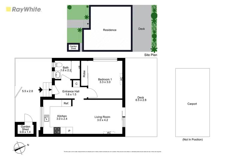 Floorplan of Homely unit listing, 1/2 Meyer Road, Burwood VIC 3125