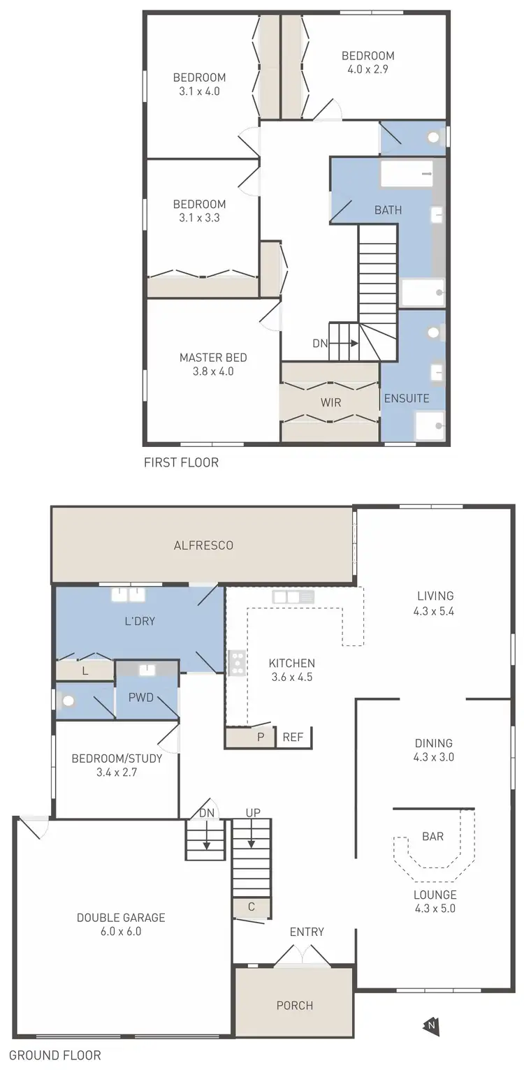 Floorplan of Homely house listing, 52 Chirnside Avenue, Werribee VIC 3030