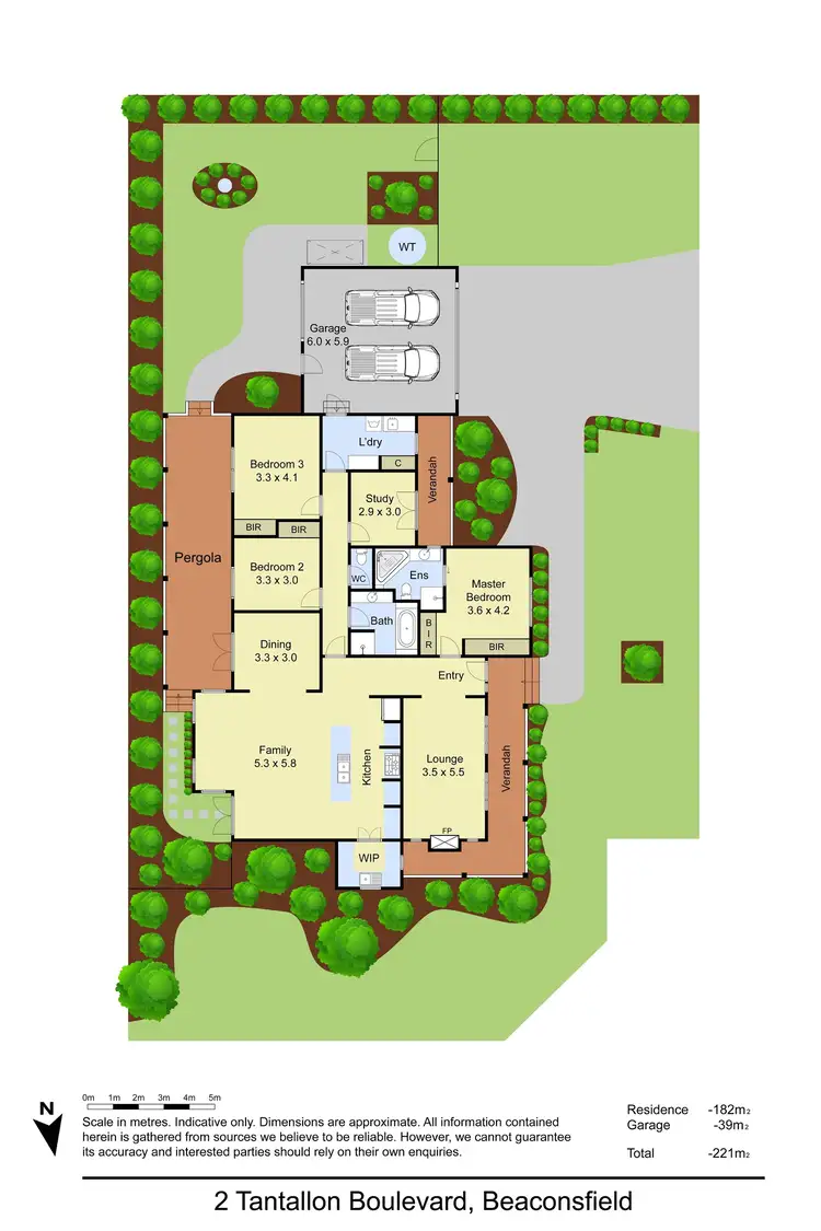 Floorplan of Homely house listing, 2 Tantallon Boulevard, Beaconsfield VIC 3807