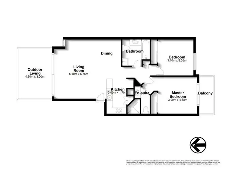 Floorplan of Homely apartment listing, 6/4 Lisson Grove, Clayfield QLD 4011