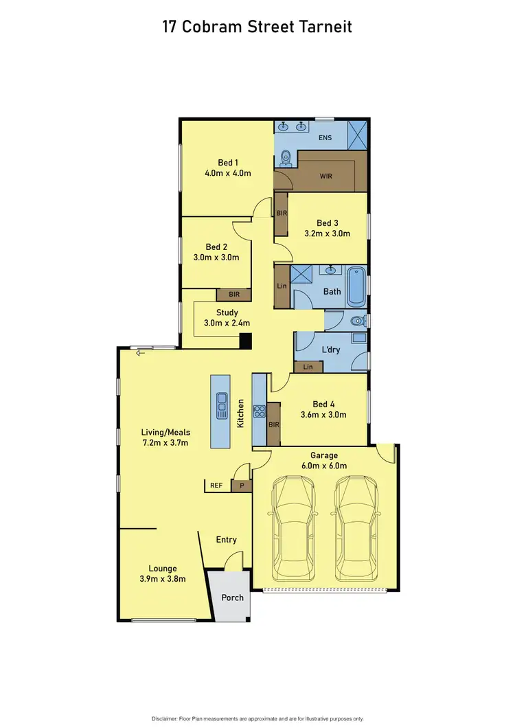 Floorplan of Homely house listing, 17 Cobram Street, Tarneit VIC 3029