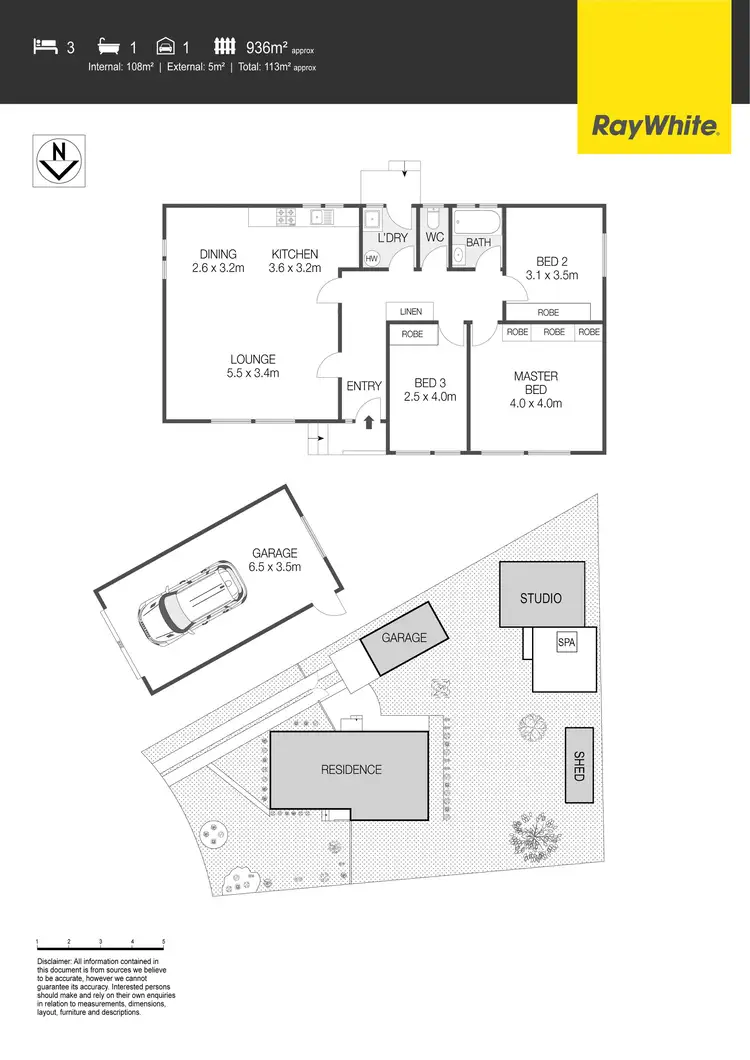 Floorplan of Homely house listing, 5 Eugenia Street, Rivett ACT 2611