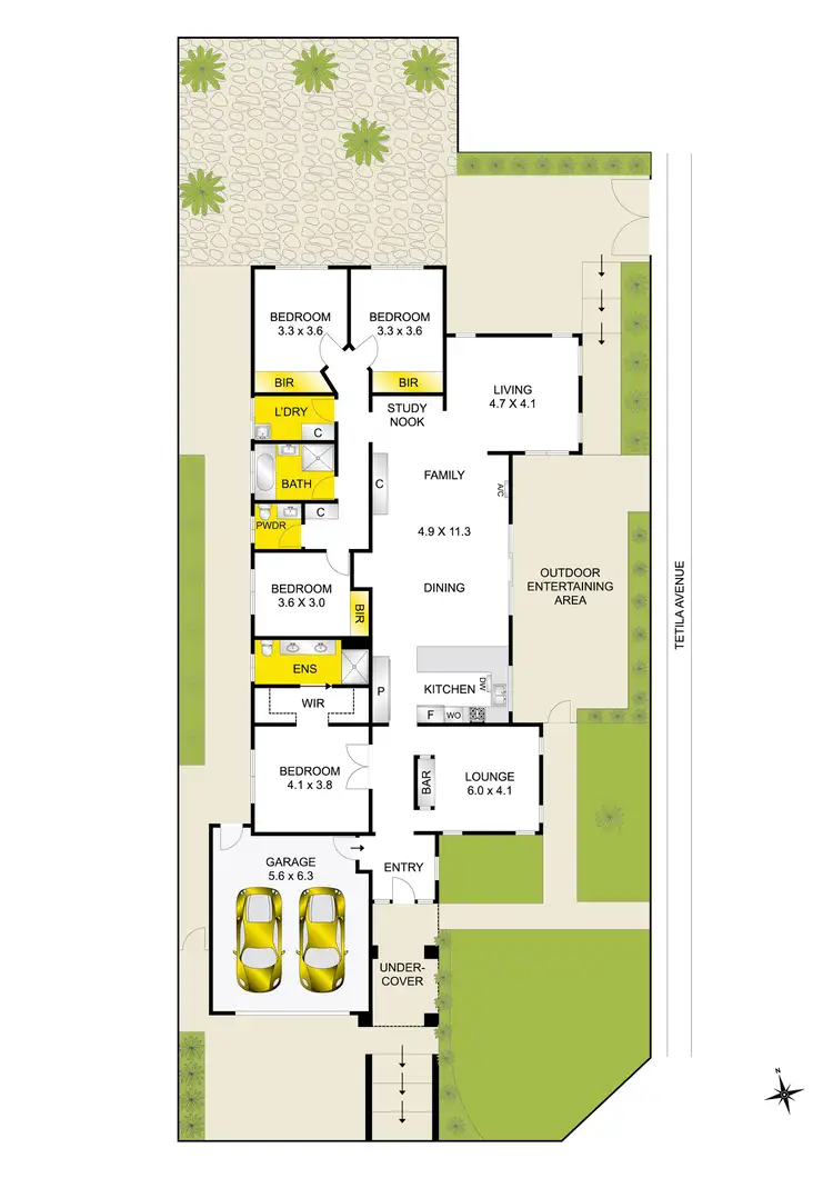 Floorplan of Homely house listing, 36 Manet Avenue, Grovedale VIC 3216