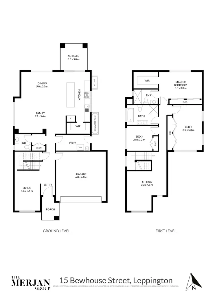 Floorplan of Homely house listing, 15 Bewhouse Street, Leppington NSW 2179