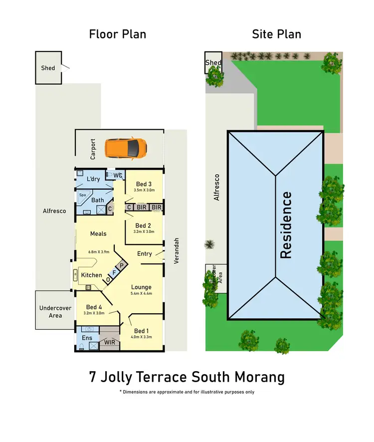 Floorplan of Homely house listing, 7 Jolly Terrace, South Morang VIC 3752