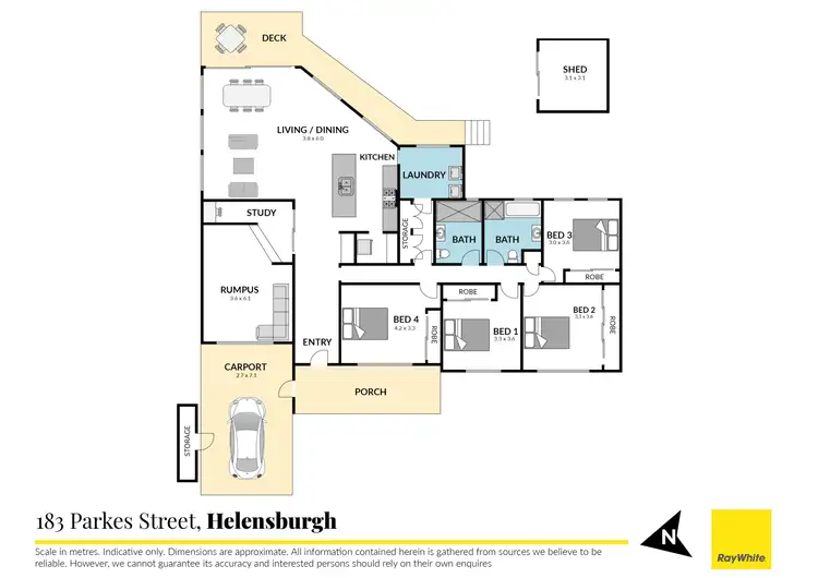 Floorplan of Homely house listing, 183 Parkes Street, Helensburgh NSW 2508