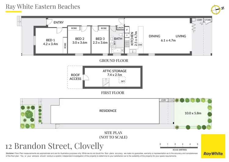 Floorplan of Homely house listing, 12 Brandon Street, Clovelly NSW 2031